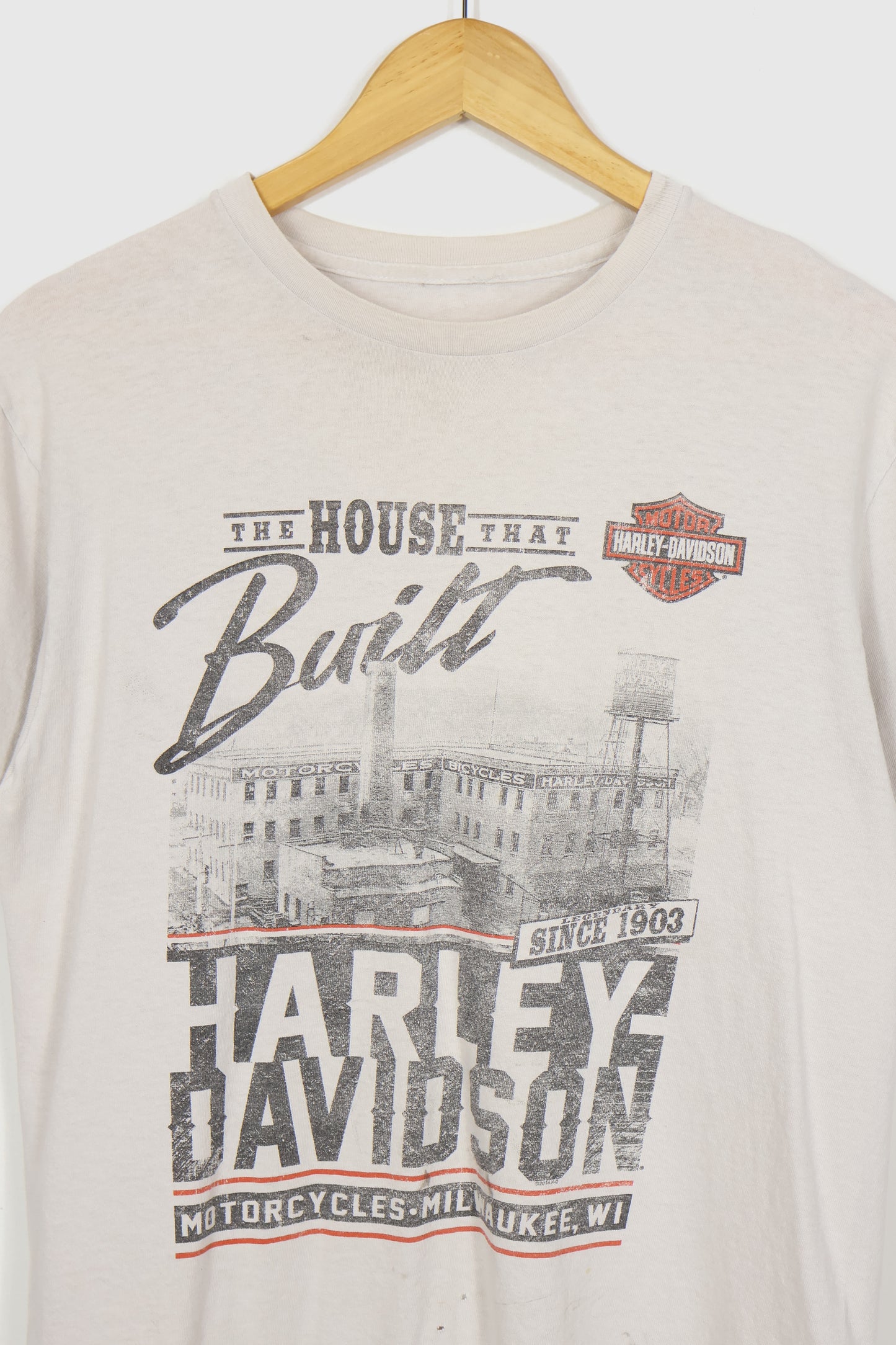 Distressed Harley Davidson Tee