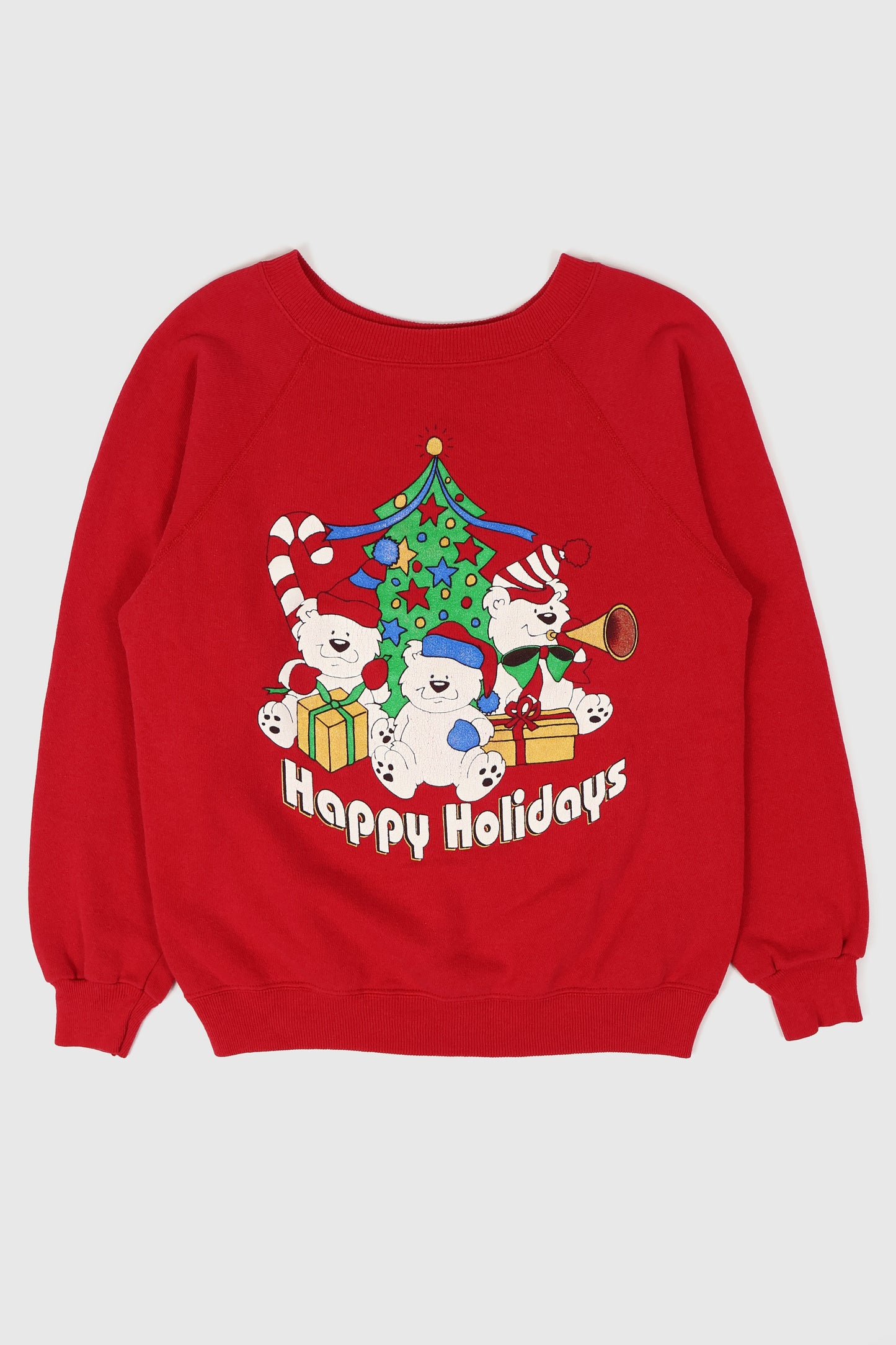 Vintage Happy Holidays Crewneck Image 0