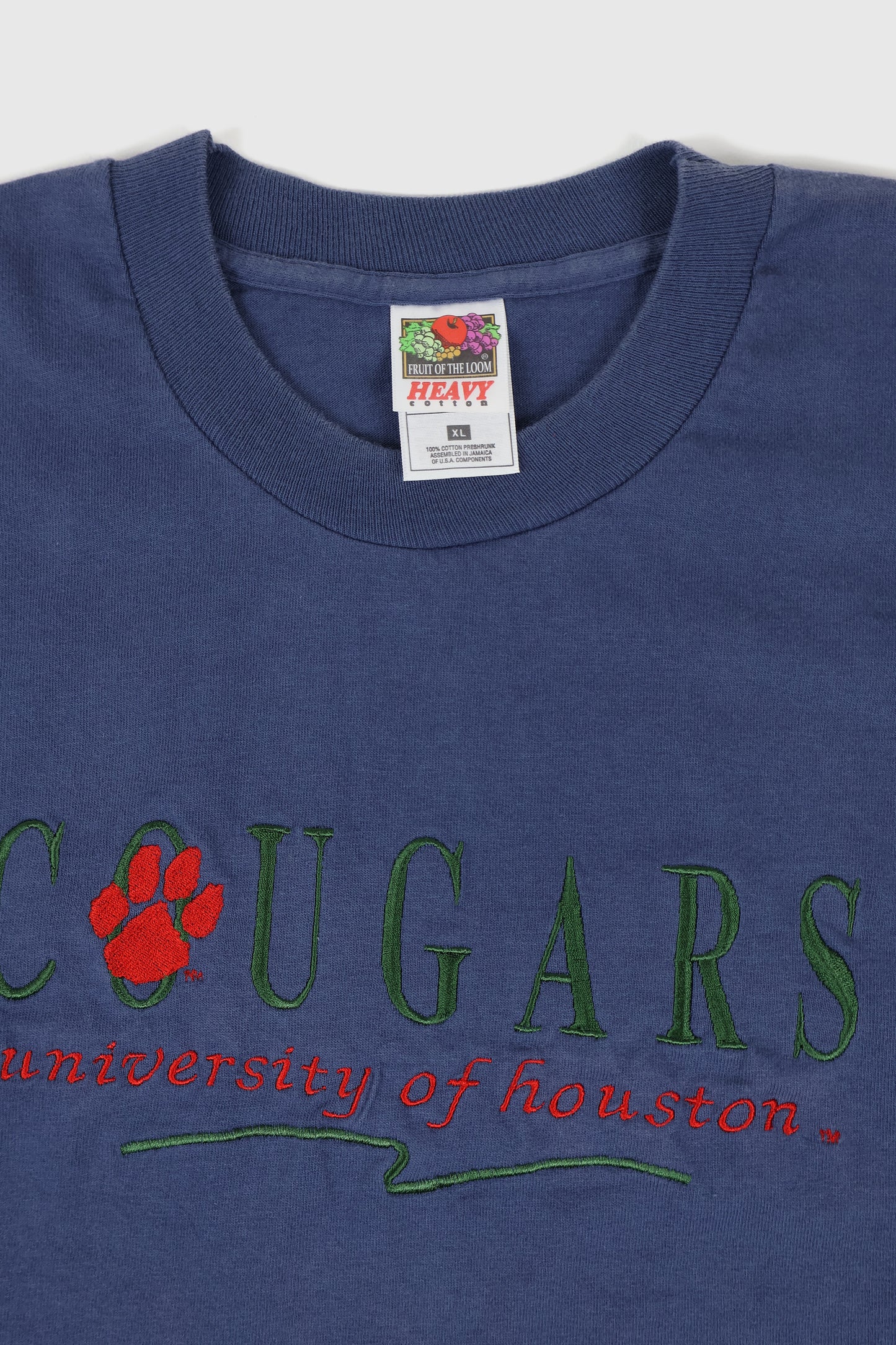 Vintage University of Houston Embroidered Tee