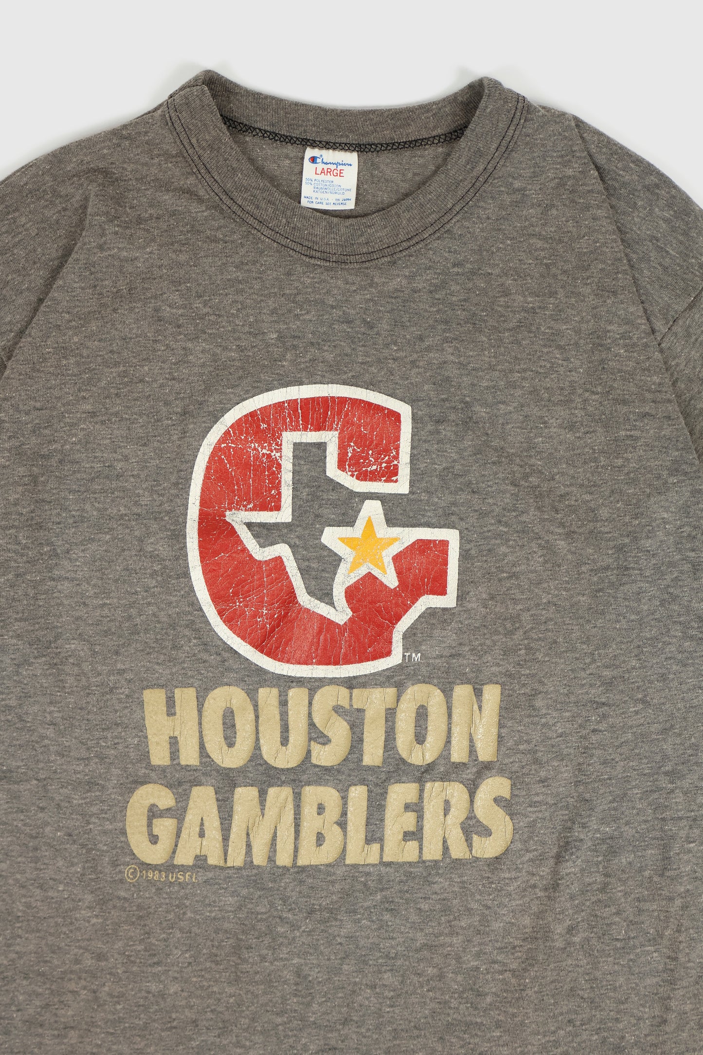 Vintage Houston Gamblers Tee