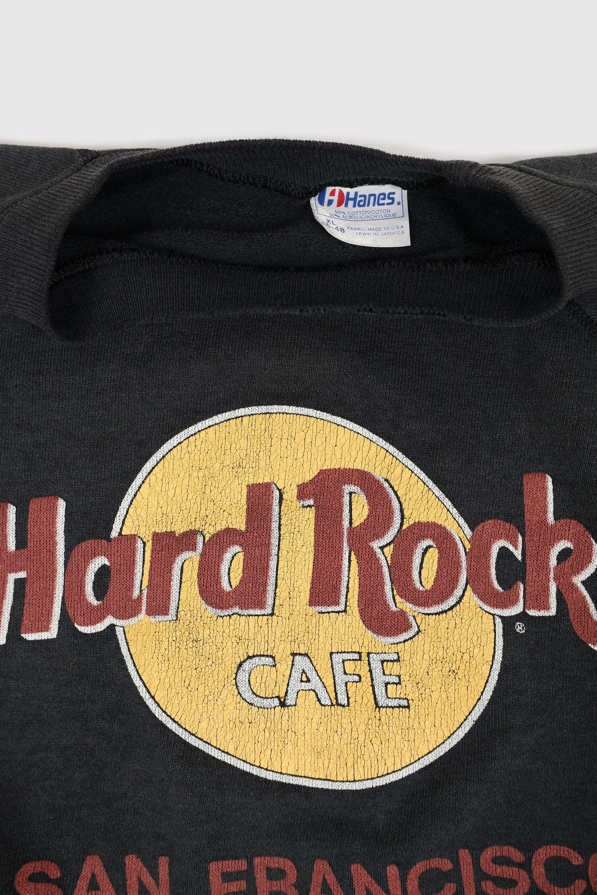 Vintage Hard Rock Café San Francisco Crewneck Image 3