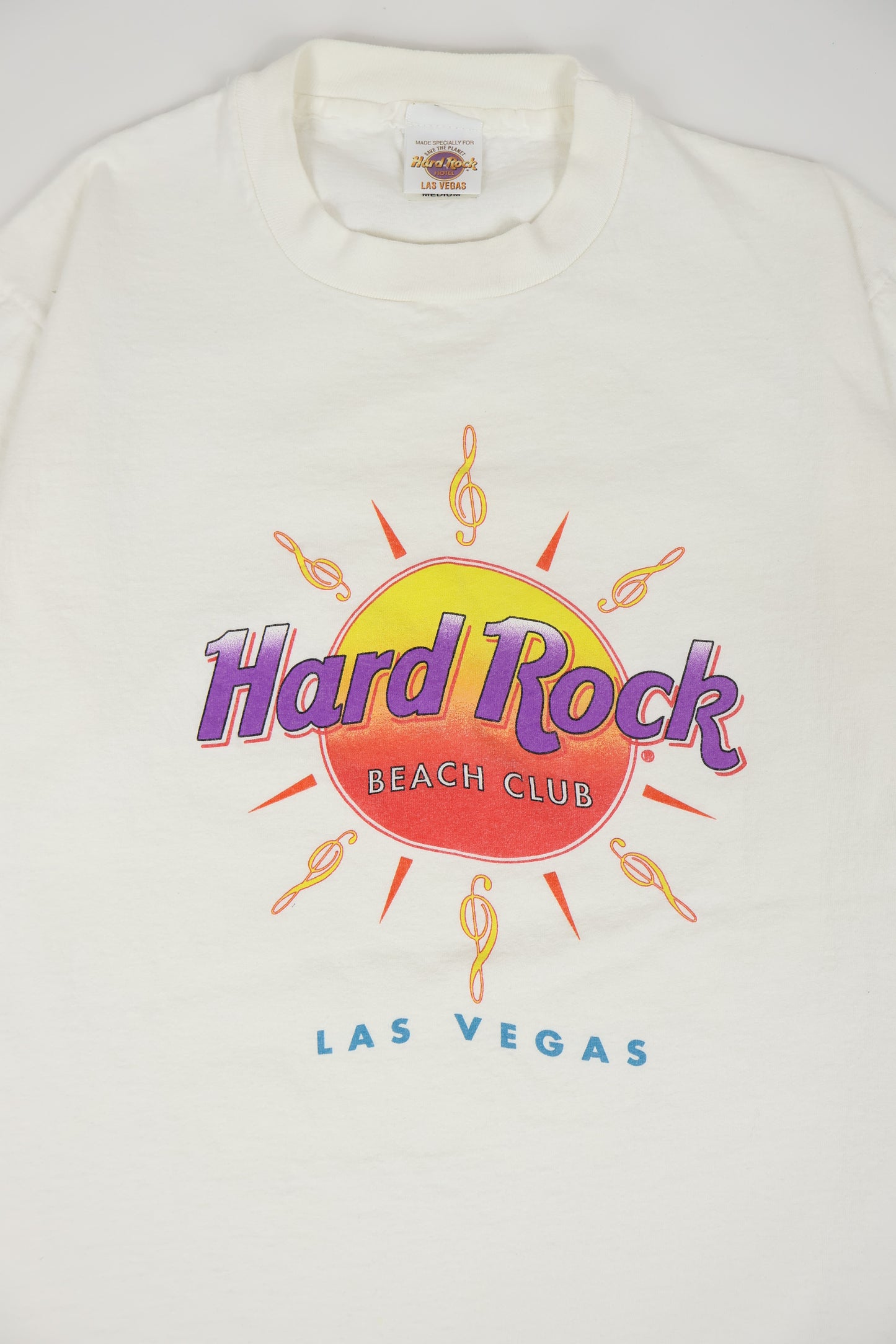 Vintage Hard Rock Café Las Vegas Beach Club Tee Image 1