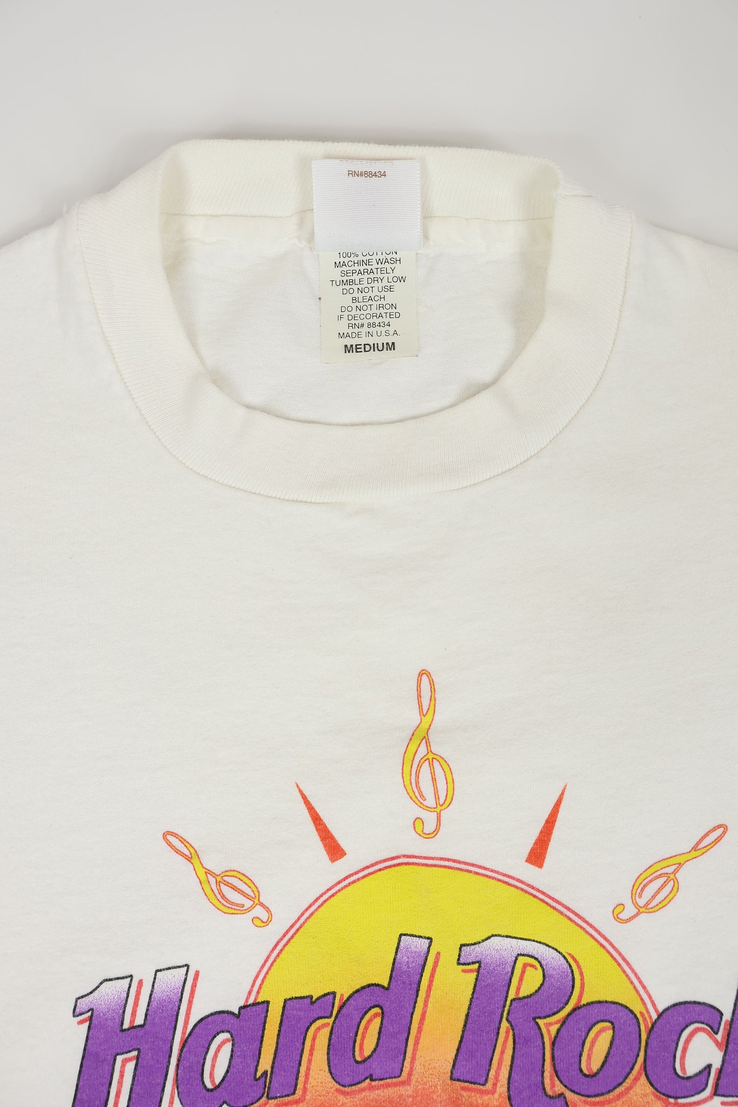 Vintage Hard Rock Café Las Vegas Beach Club Tee Image 4