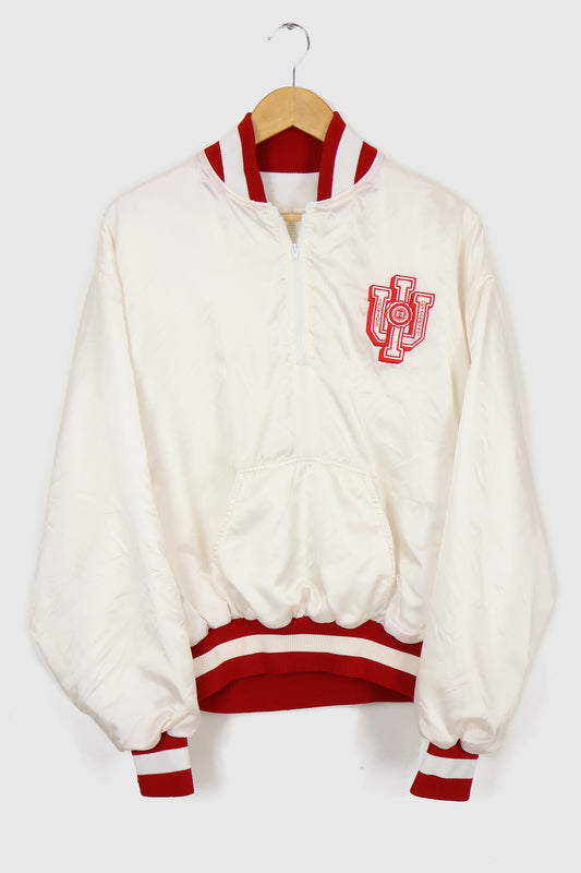 Vintage University of Indiana Quarter Zip Jacket