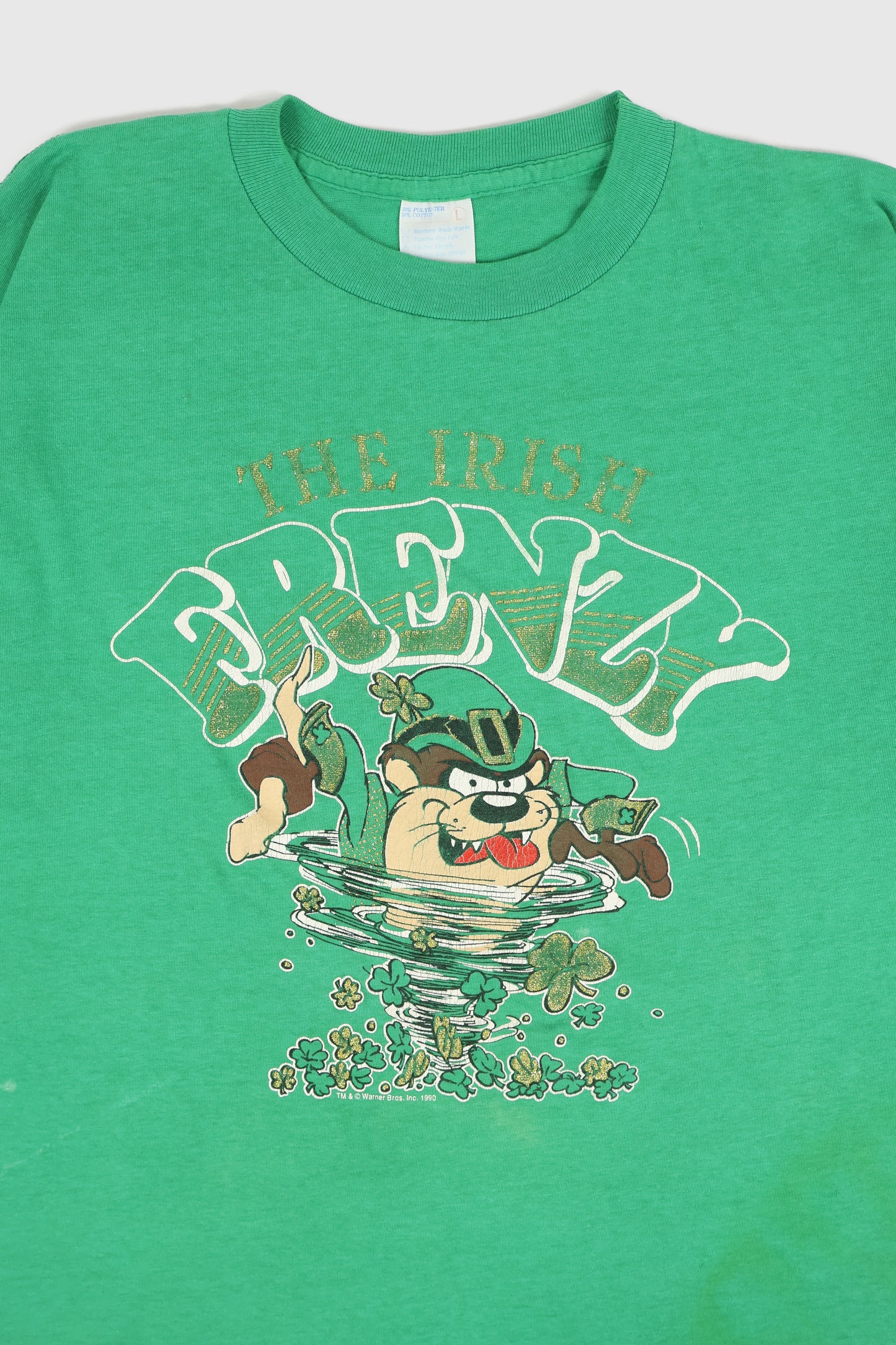 Vintage Taz Irish Frenzy Tee Image 1