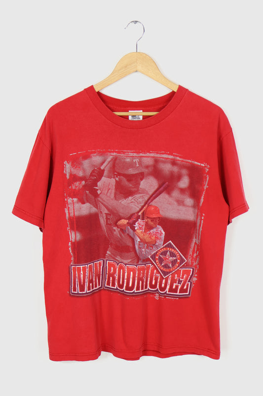 Vintage Texas Rangers Ivan Rodriguez Tee