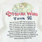 Vintage Jimmy Buffett Banana Wind Tour '96 Tee