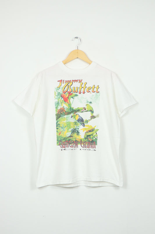 Vintage Jimmy Buffett Chameleon Caravan Tour '93 Tee