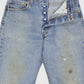 Vintage Distressed Levi's 501 Button-Fly Jeans