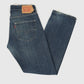 Vintage Levi's 501 Dark Wash Straight Fit Jeans