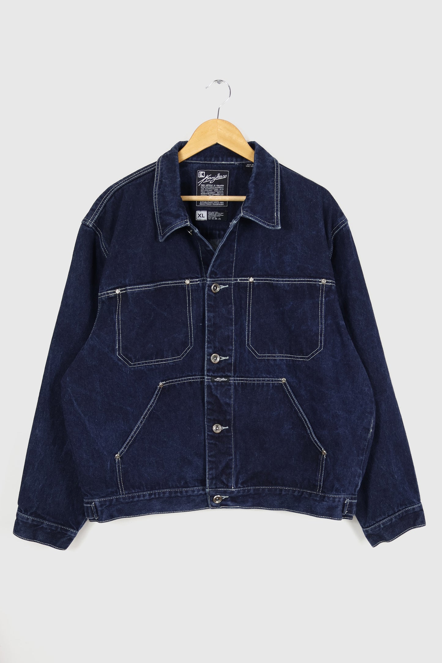 Vintage Denim Chore Jacket