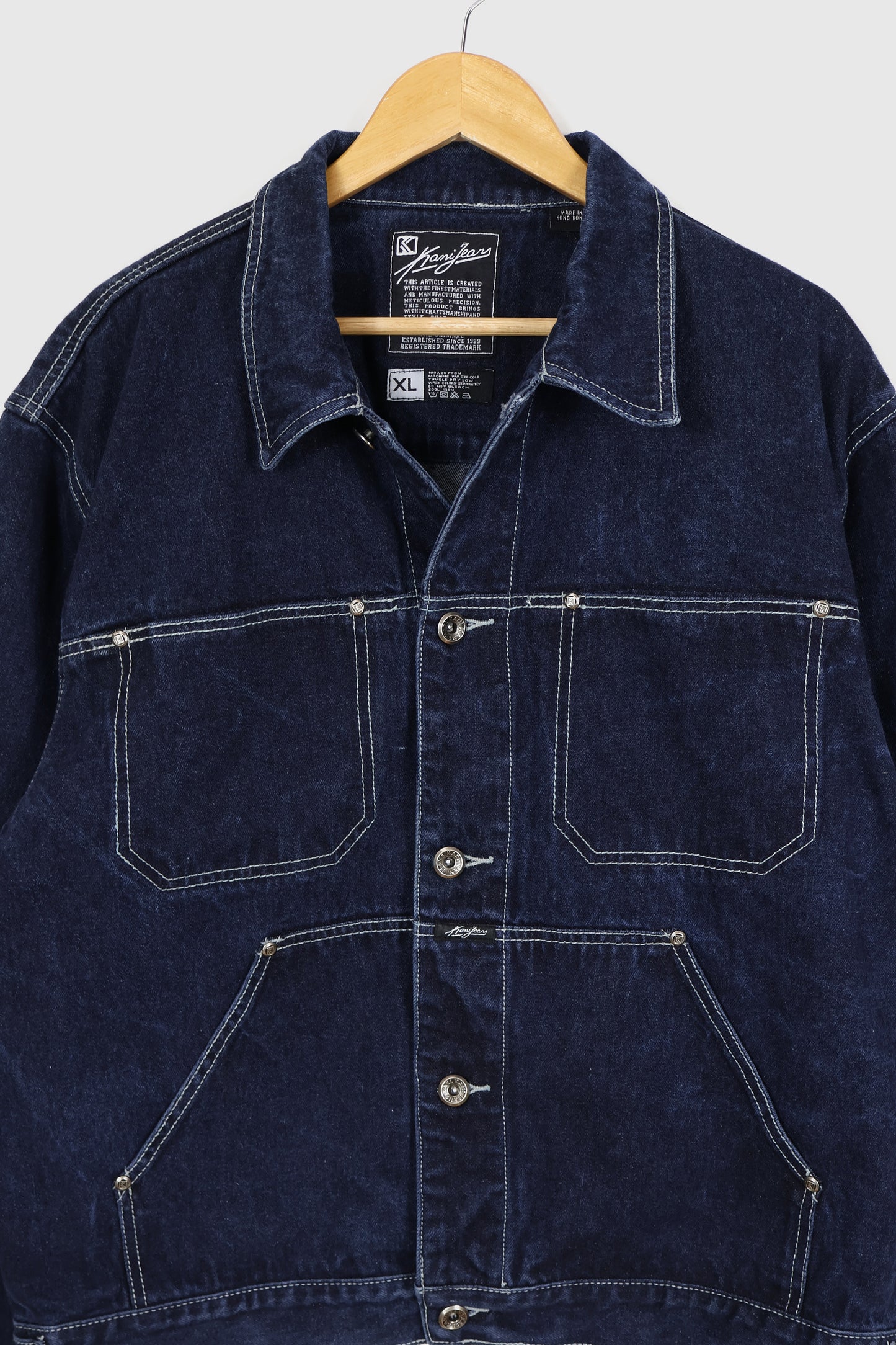 Vintage Denim Chore Jacket