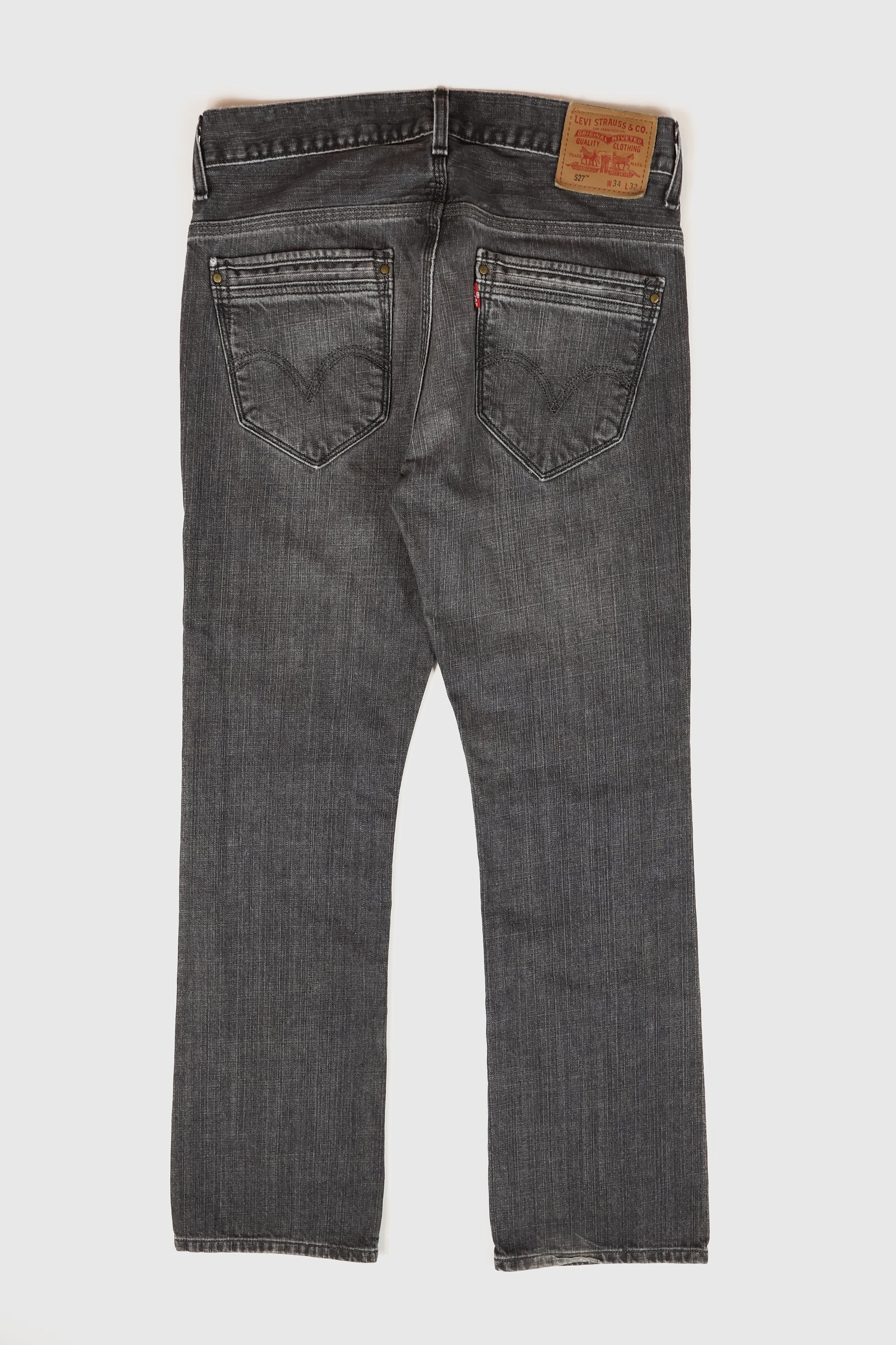 Vintage Levi's Black Boot Cut Jeans Image 1