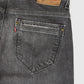 Vintage Levi's Black Boot Cut Jeans Image 3