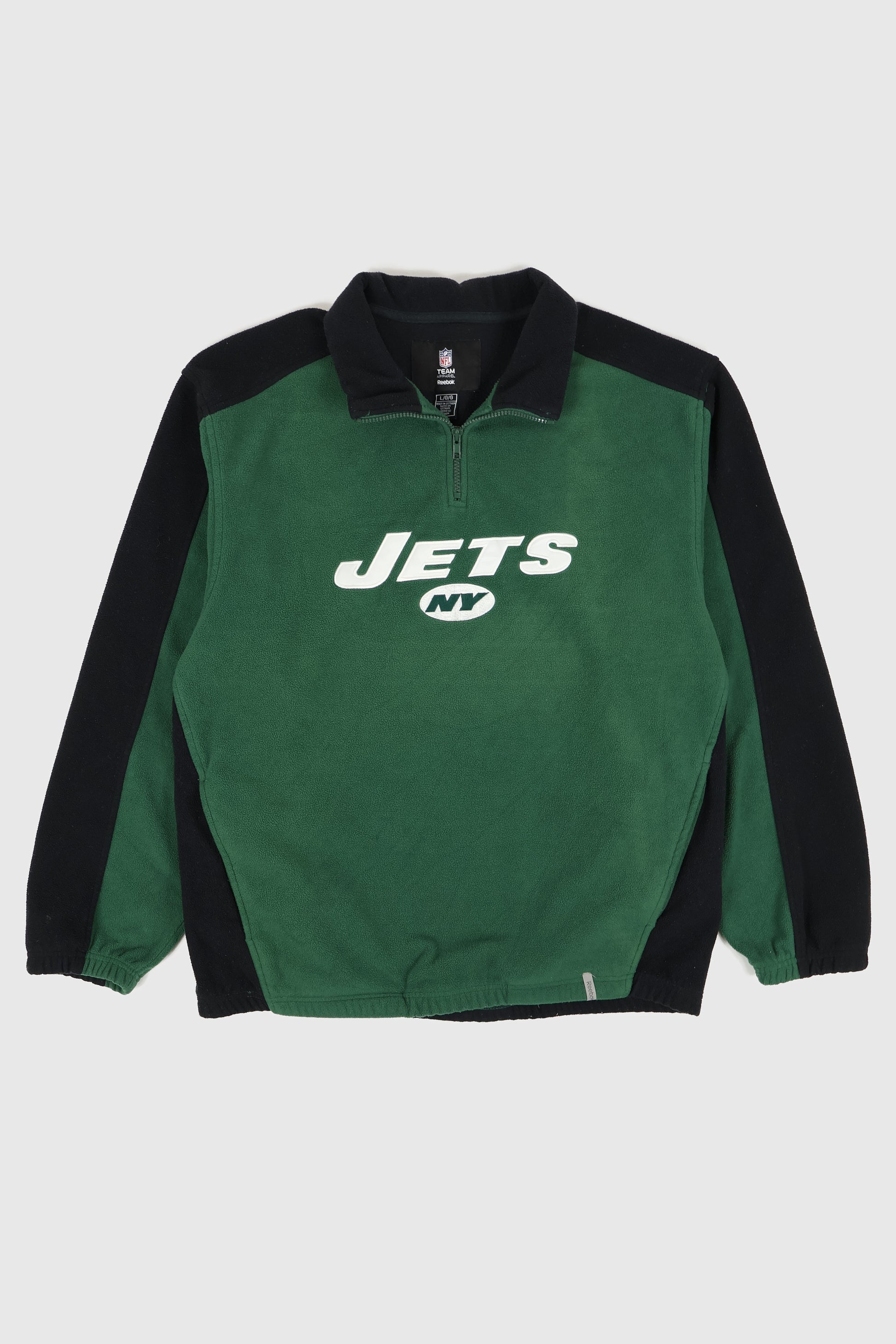 Vintage New York Jets Fleece Jacket Image 0