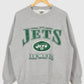 Vintage New York Jets Grey Crewneck
