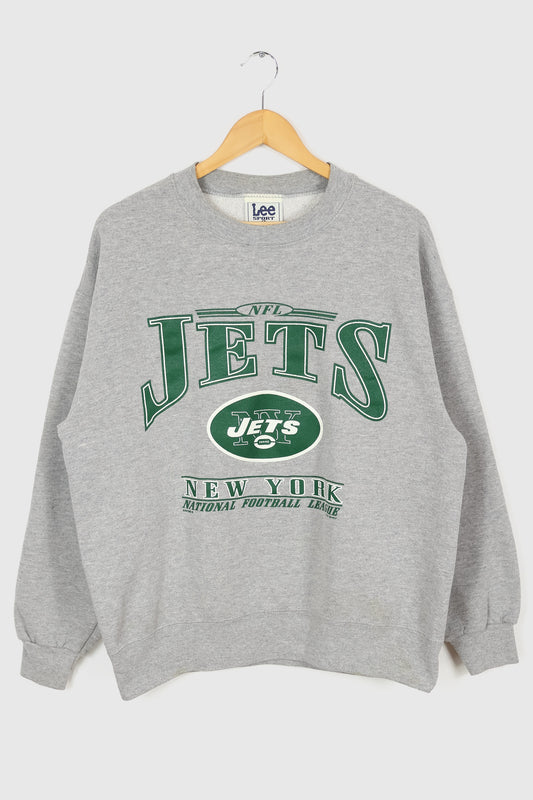 Vintage New York Jets Grey Crewneck