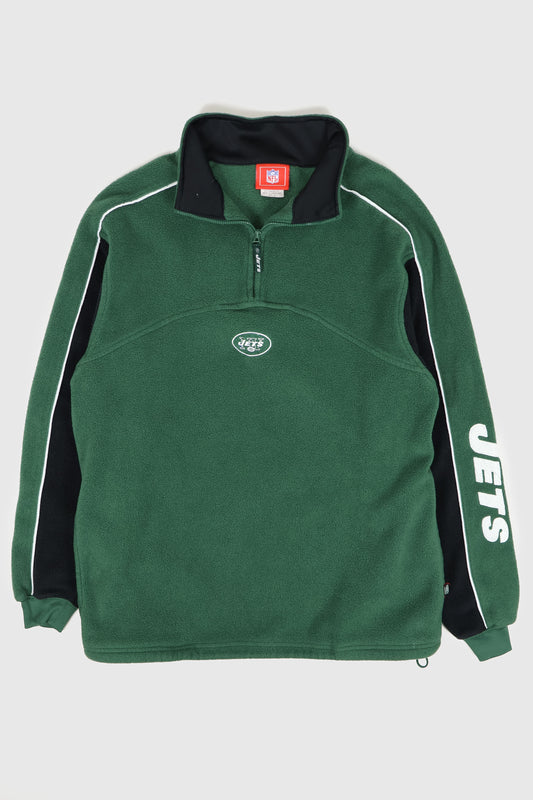 Vintage New York Jets Fleece Jacket Image 0