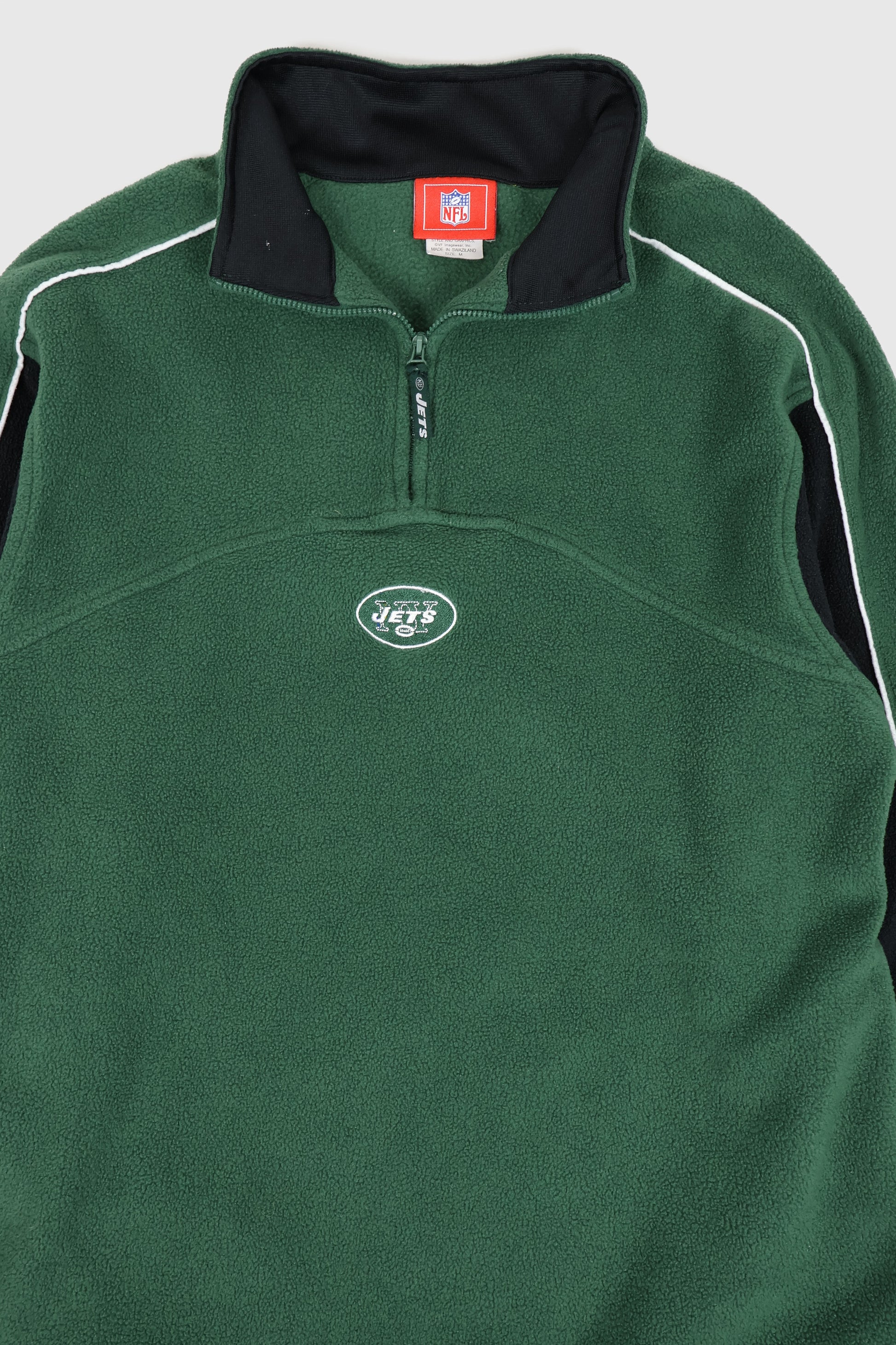 Vintage New York Jets Fleece Jacket Image 1