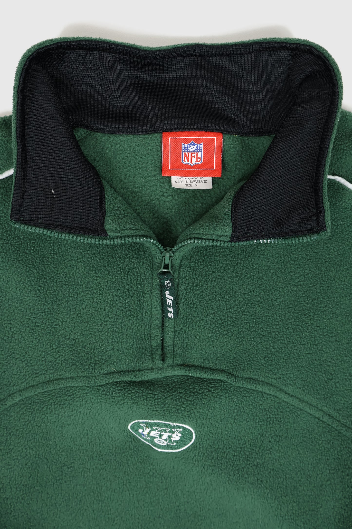 Vintage New York Jets Fleece Jacket Image 2