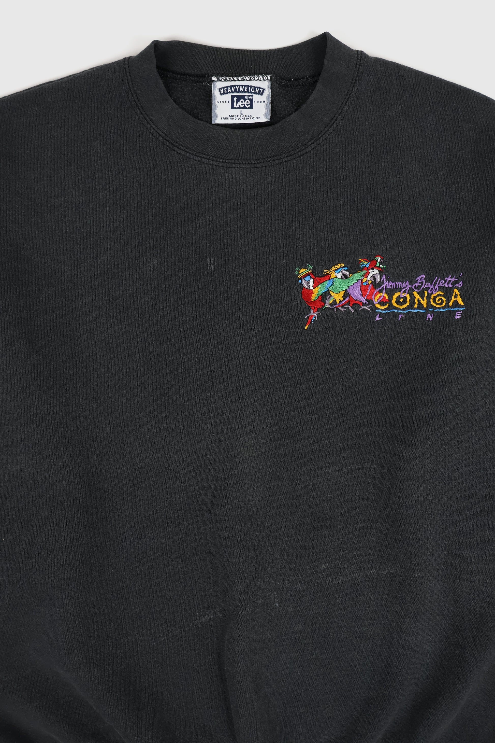 Vintage Jimmy Buffett Conga Line Crewneck Image 1