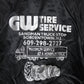 Vintage Tire Service Snap Button Jacket