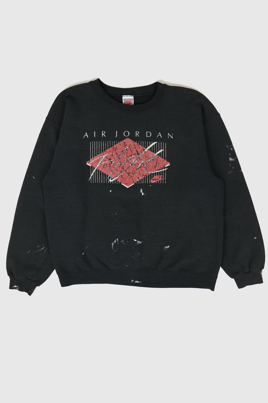 Vintage Air Jordan Distressed Crewneck