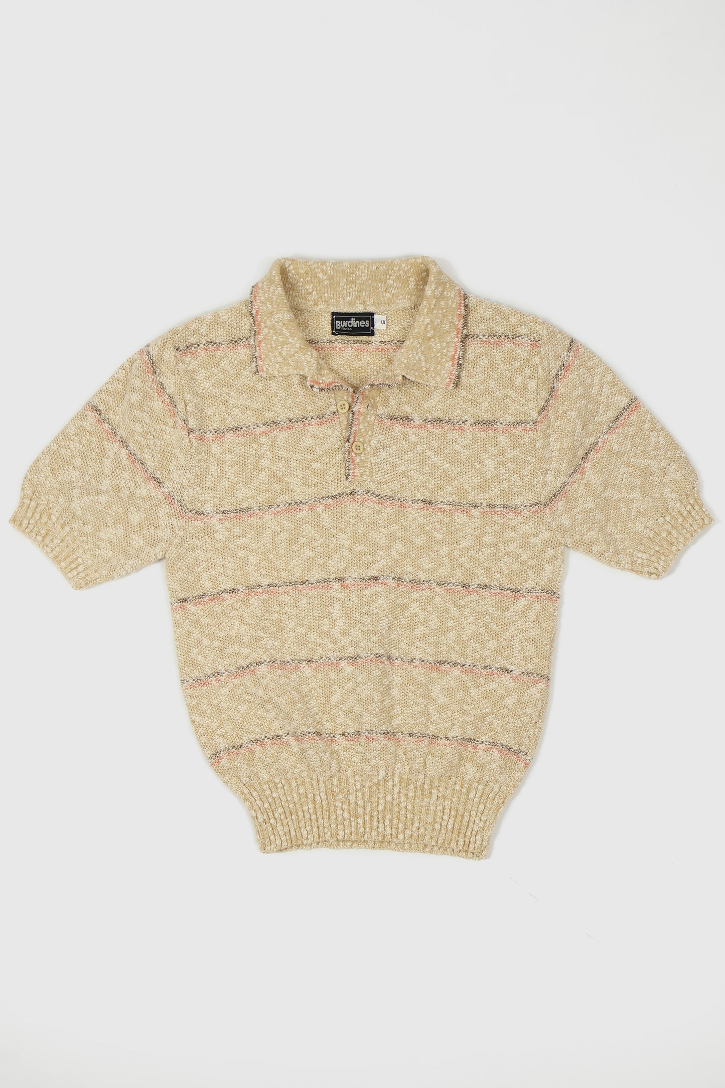 Vintage Knit Polo Sweater