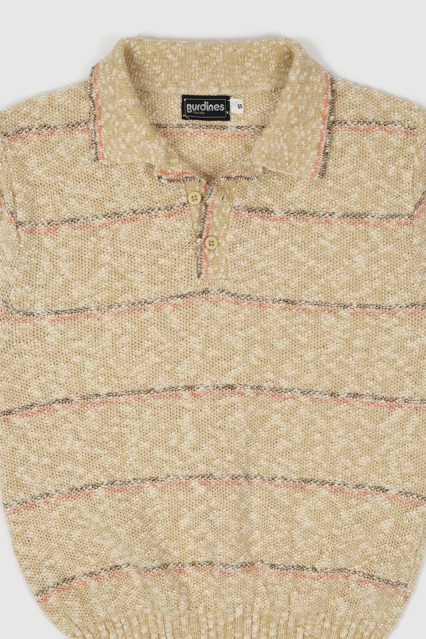 Vintage Knit Polo Sweater