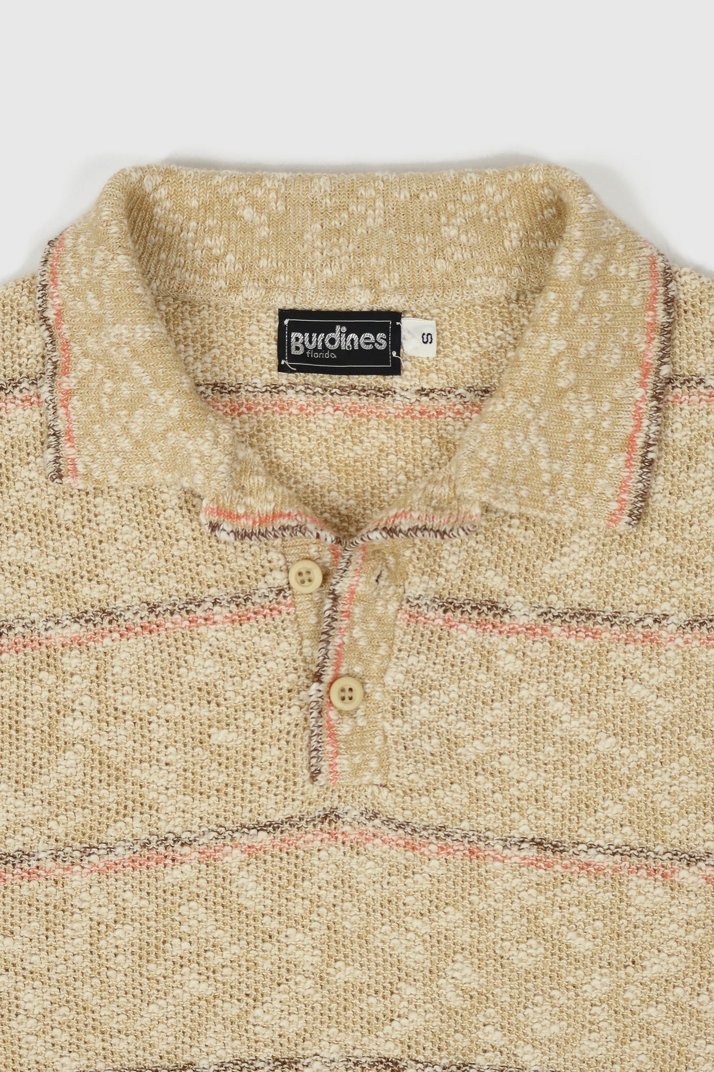 Vintage Knit Polo Sweater