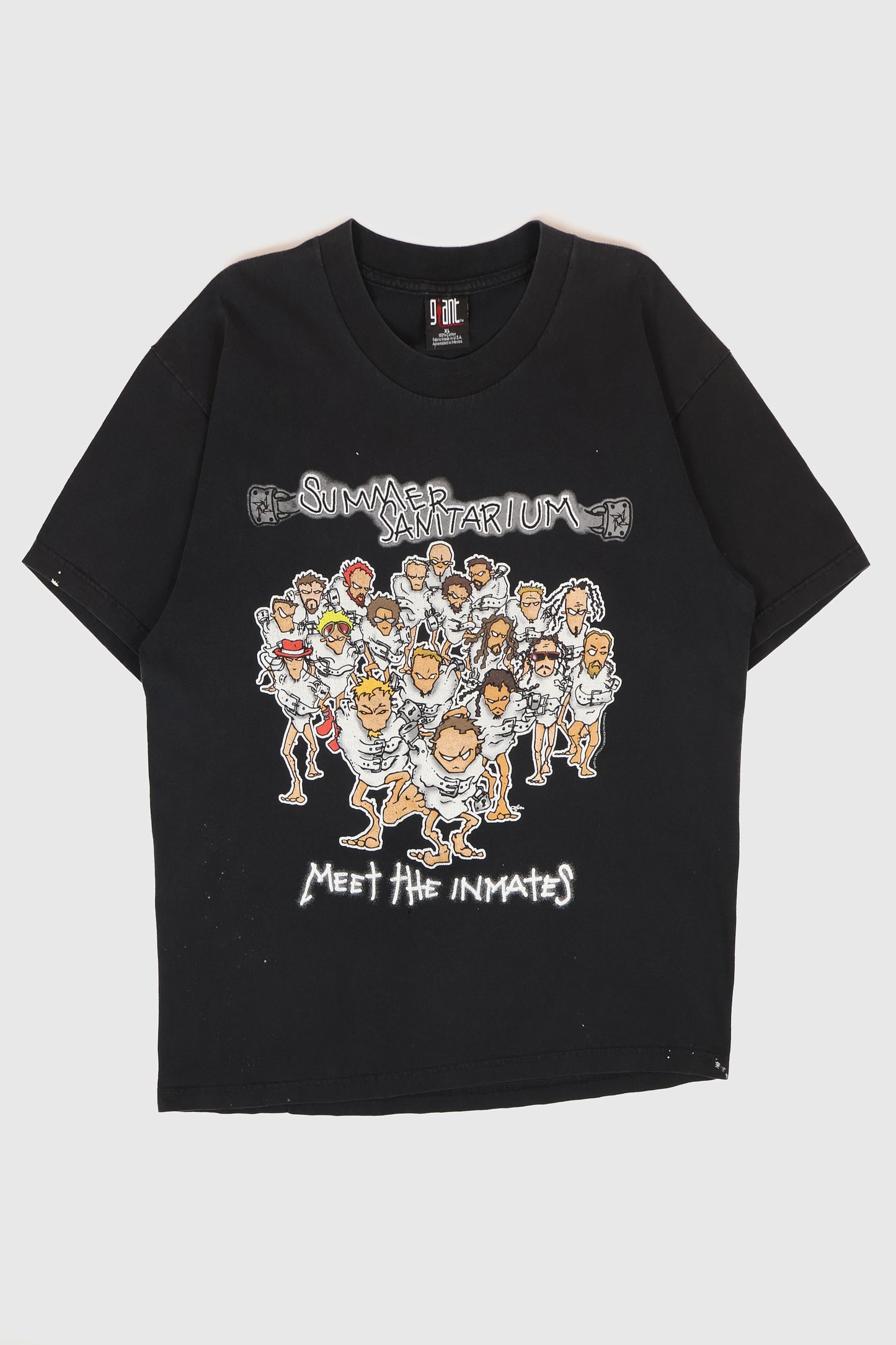 Vintage Korn 2000 Summer Sanitarium Tour Tee Image 0