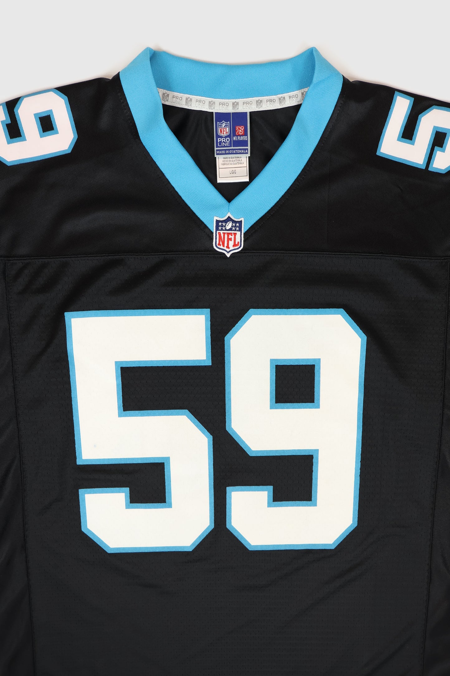 Vintage Carolina Panthers Luke Kuechly Jersey Image 2