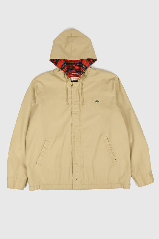 Vintage Lacoste Full Zip Hooded Jacket Image 0