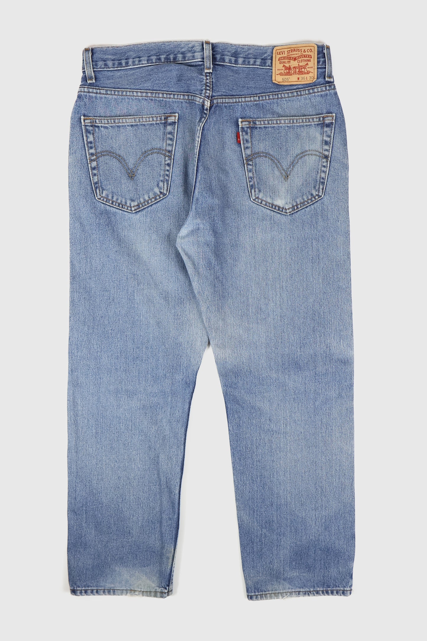 Vintage Levi's 505 Straight Fit Jeans Image 1