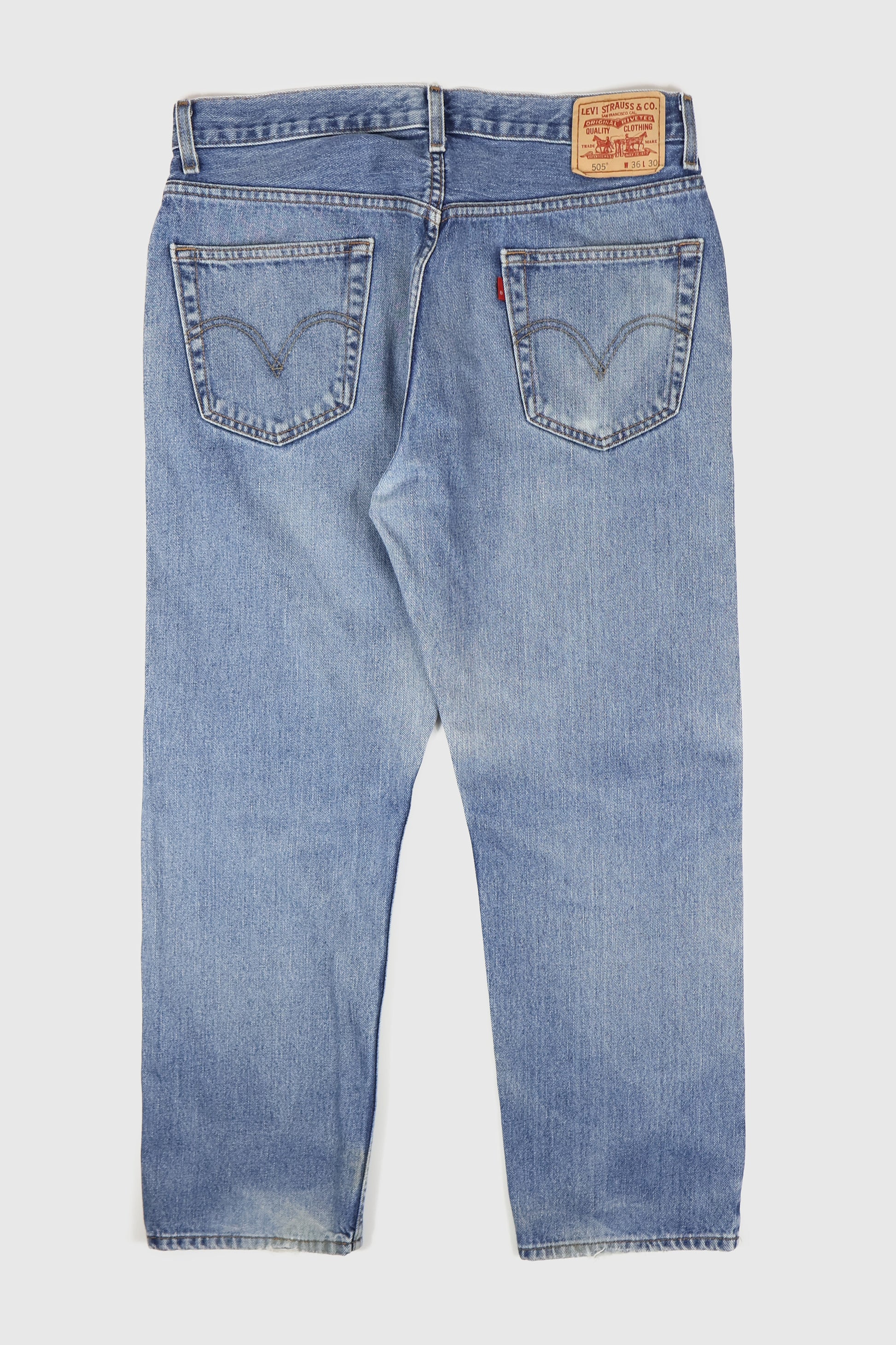 Vintage Levi's 505 Straight Fit Jeans Image 1