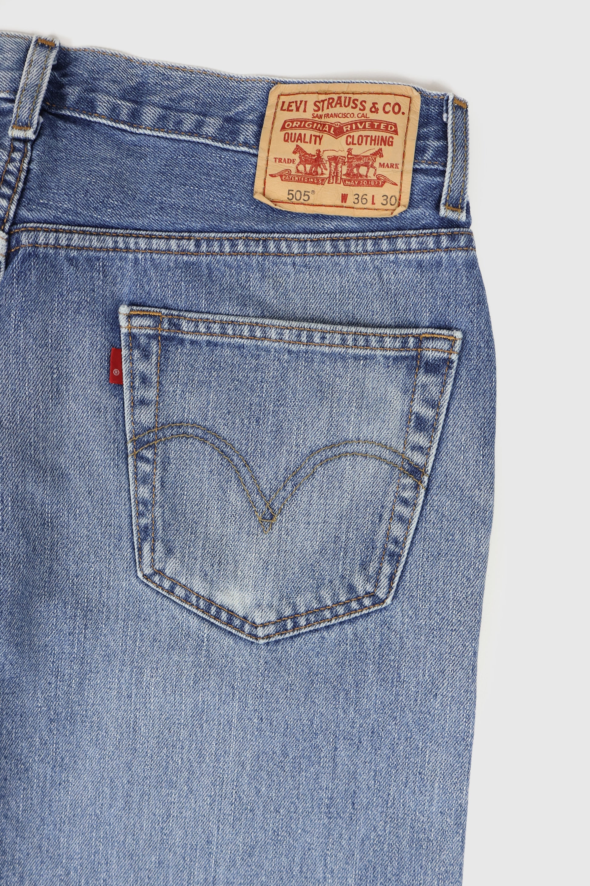 Vintage Levi's 505 Straight Fit Jeans Image 3