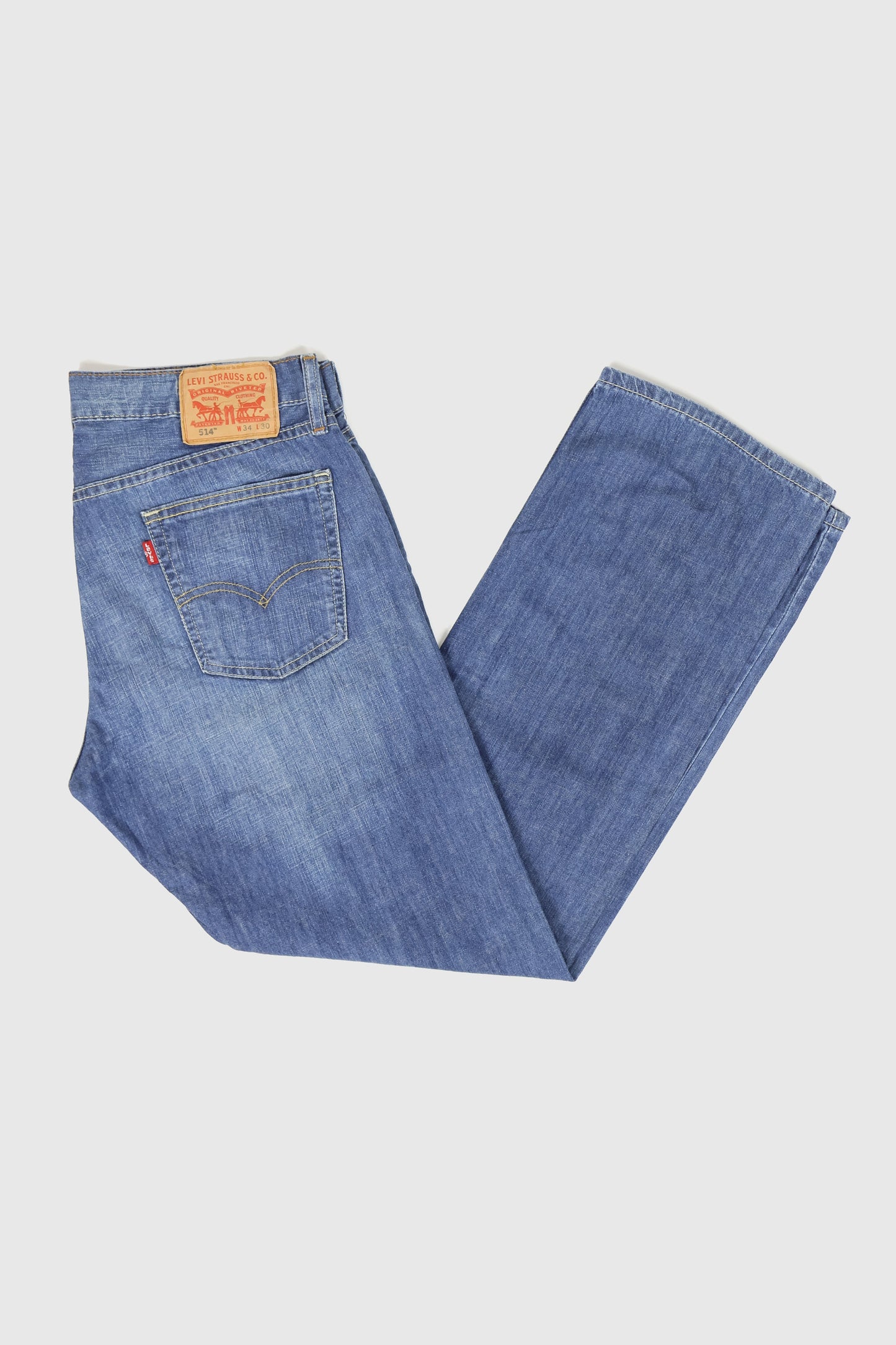 Vintage Levi's 514 Straight Fit Jeans Image 3