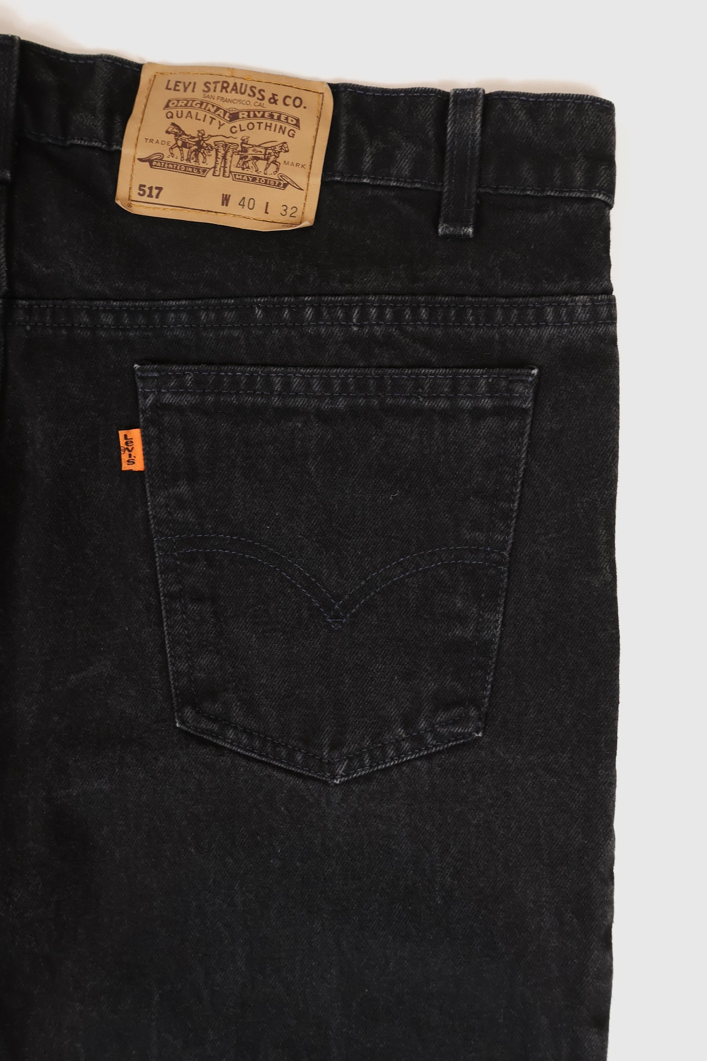 Vintage Levi's Orange Tab Boot Cut Jeans Image 4