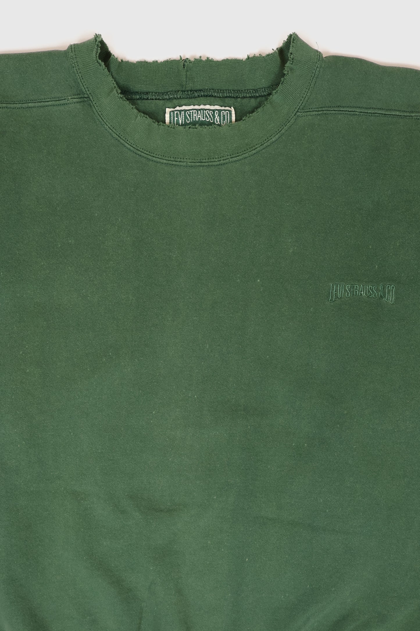 Vintage Levi's Distressed Crewneck Image 1