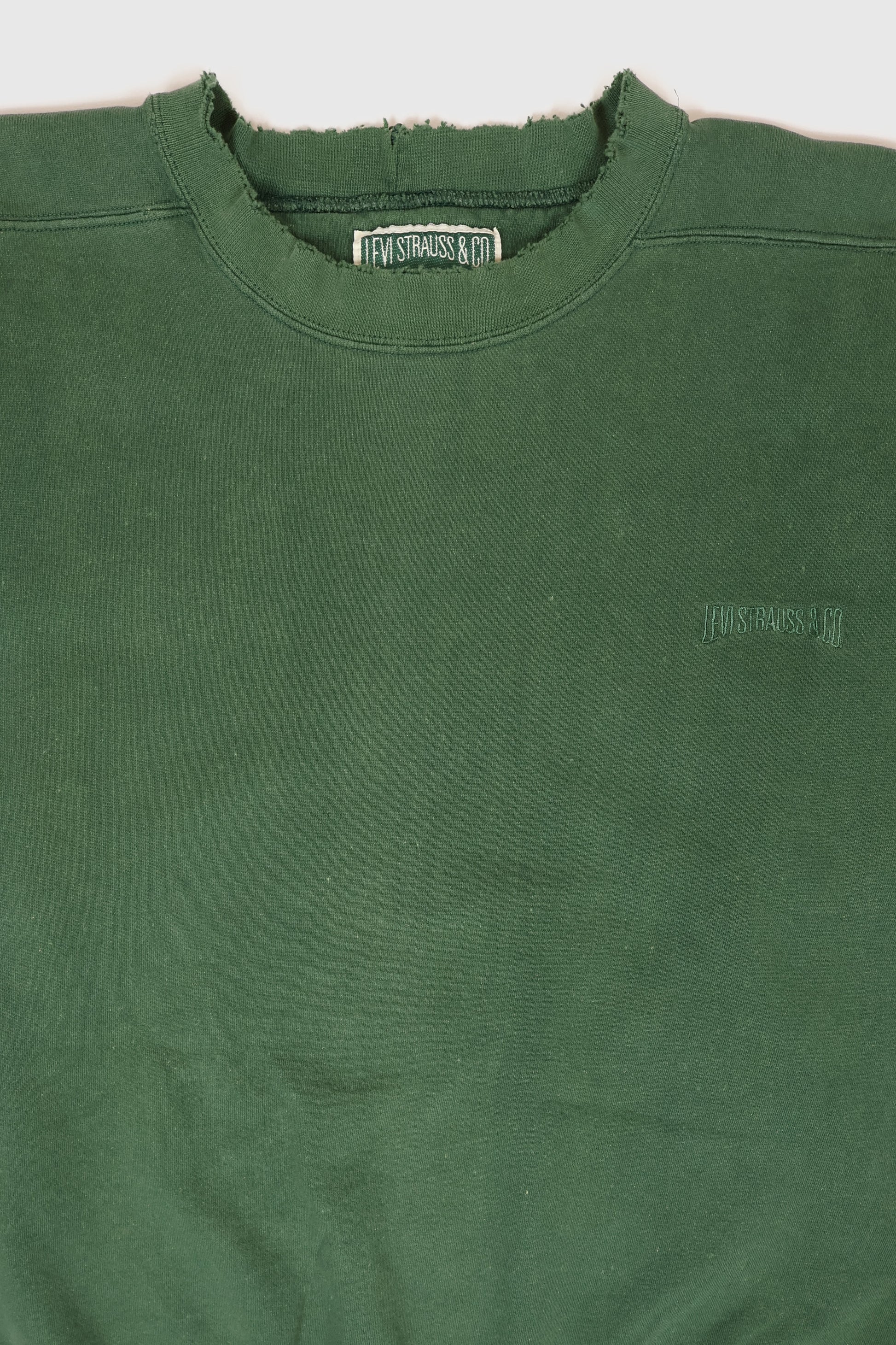 Vintage Levi's Distressed Crewneck Image 1
