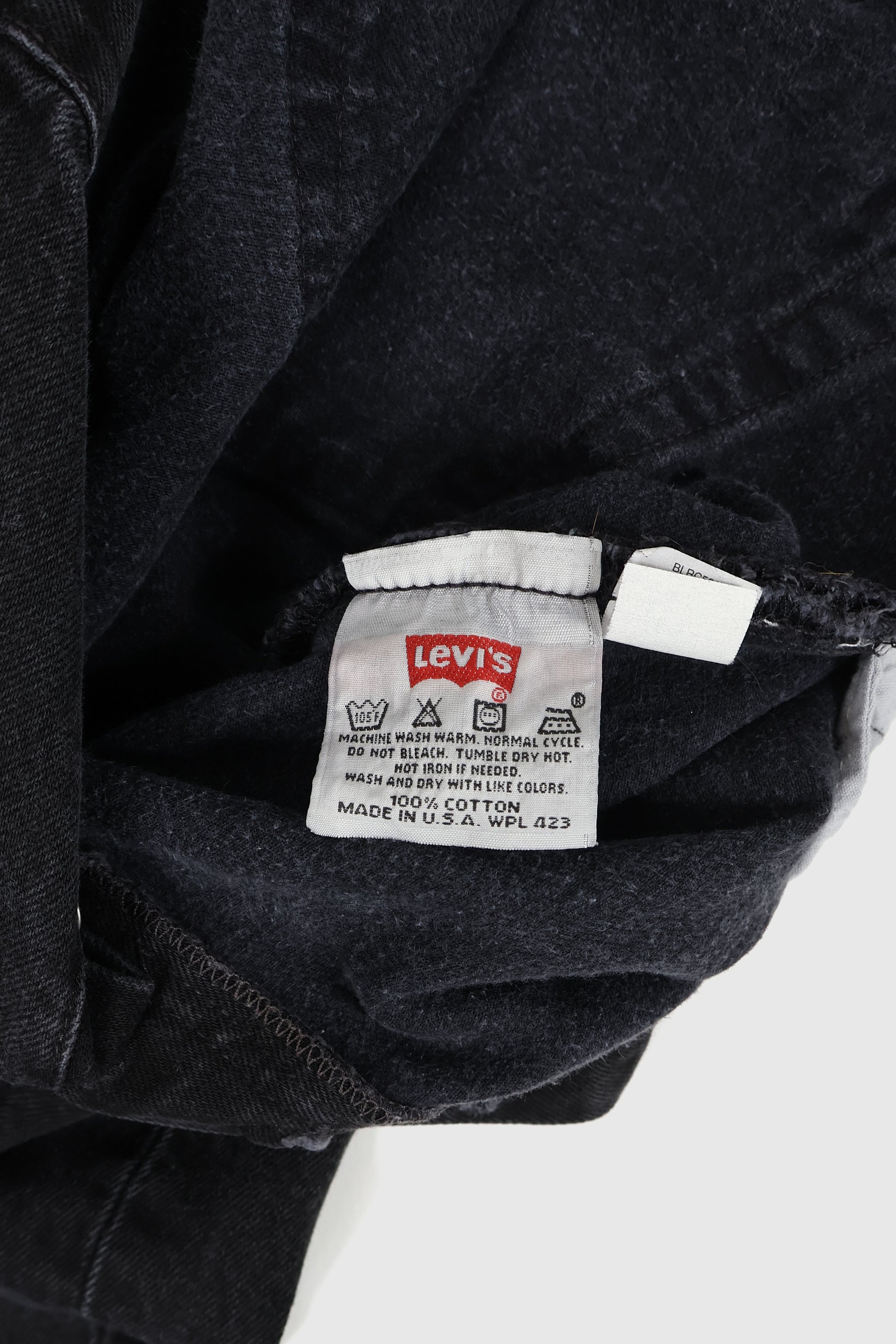 Vintage Levi's Straight Fit Button-Fly Jeans Image 3