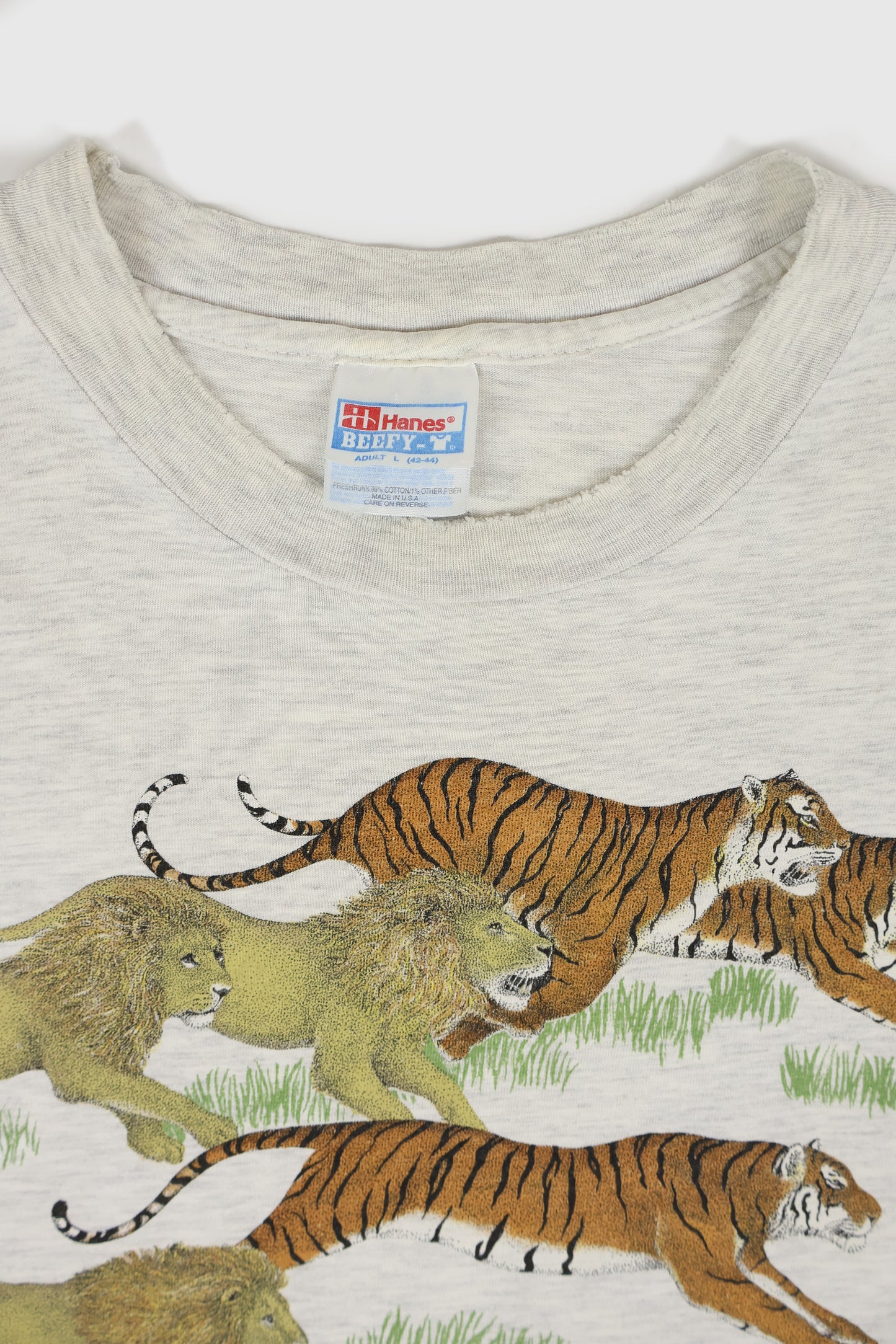 Vintage Lions Tigers Bears Tee Image 2