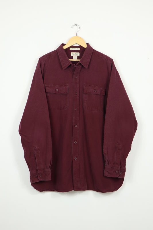 L.L. Bean Flannel Button-Down Shirt