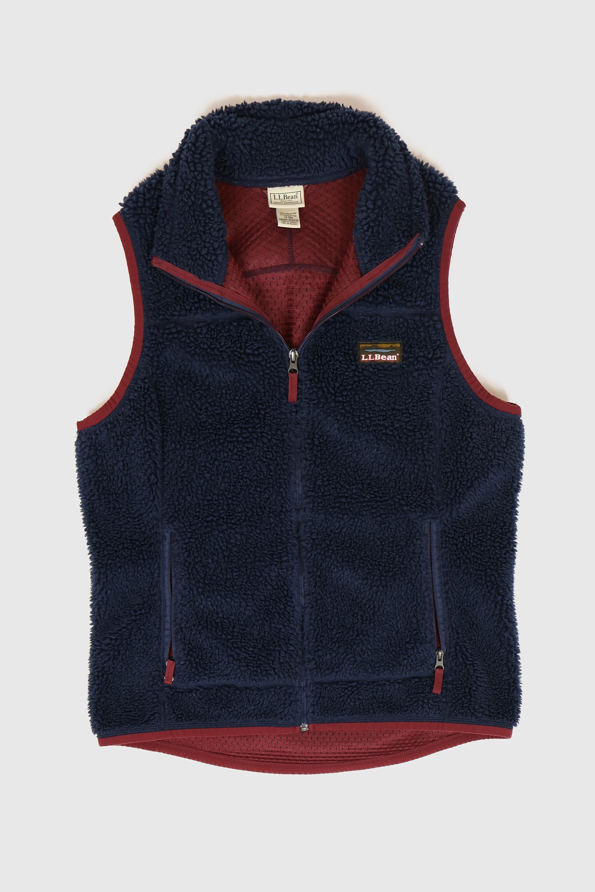 Vintage L.L. Bean Fleece Vest Image 0