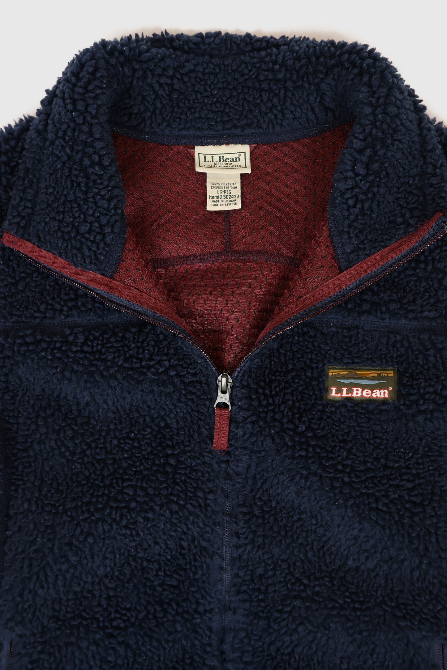 Vintage L.L. Bean Fleece Vest Image 2