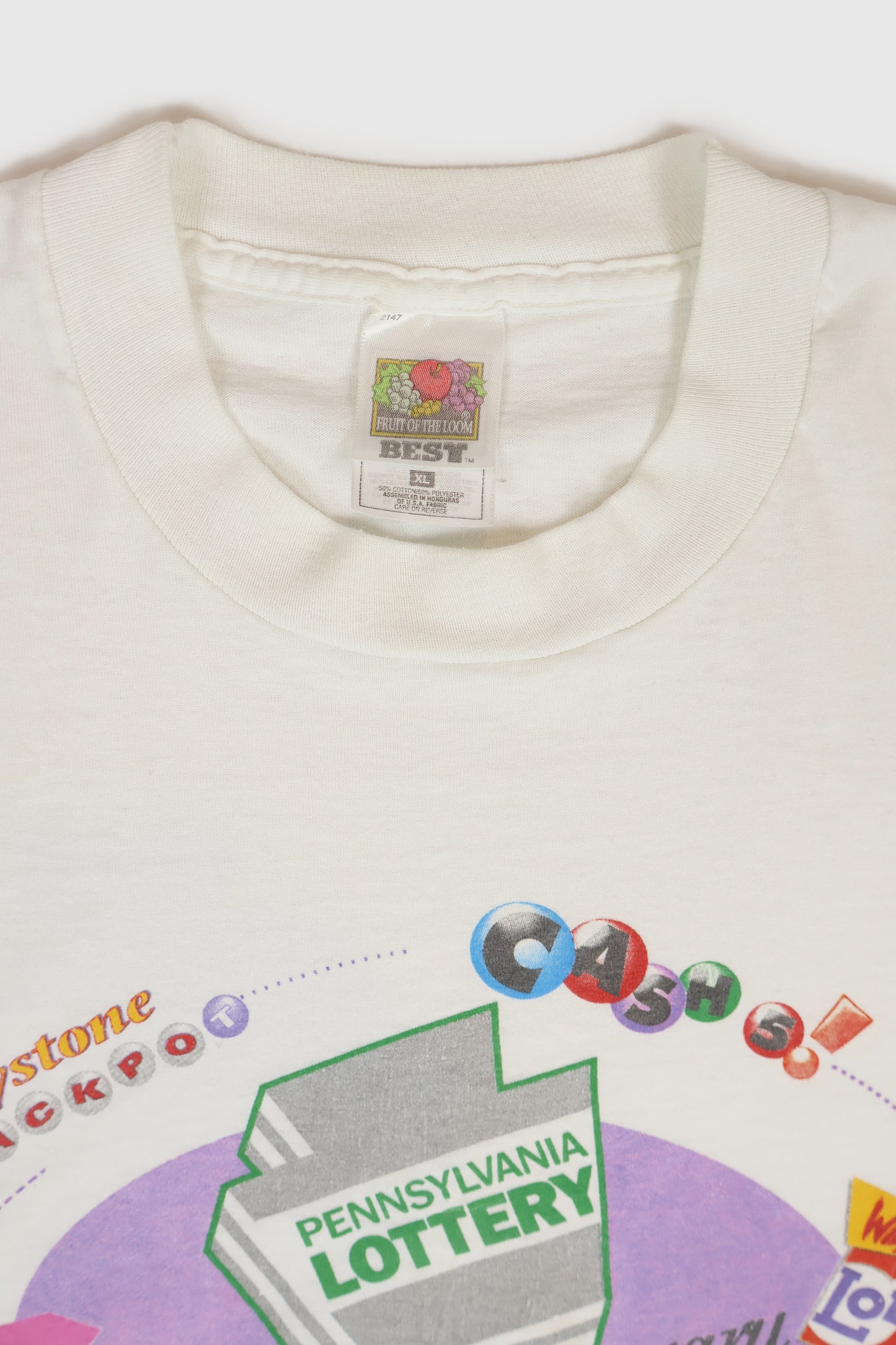 Vintage PA Lottery Tee Image 2