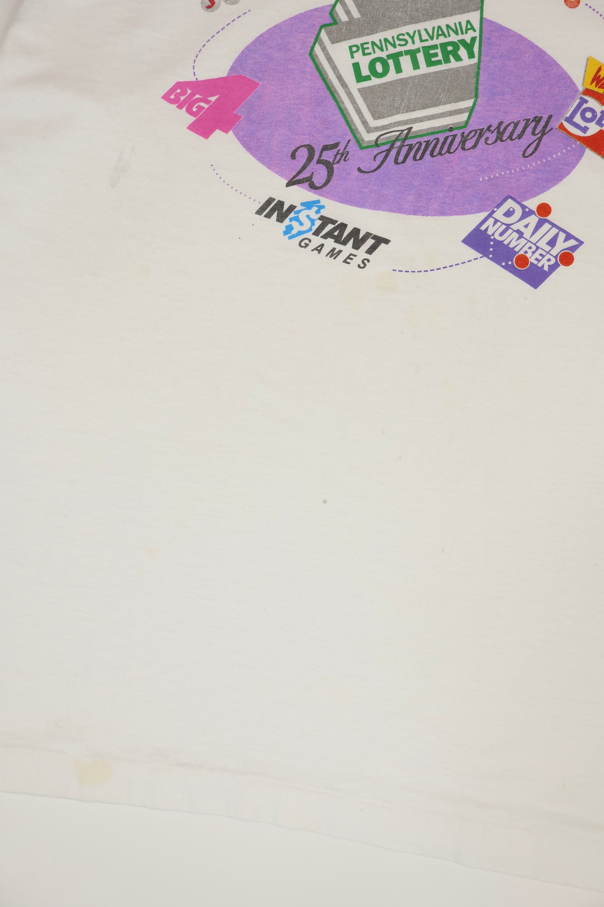 Vintage PA Lottery Tee Image 3