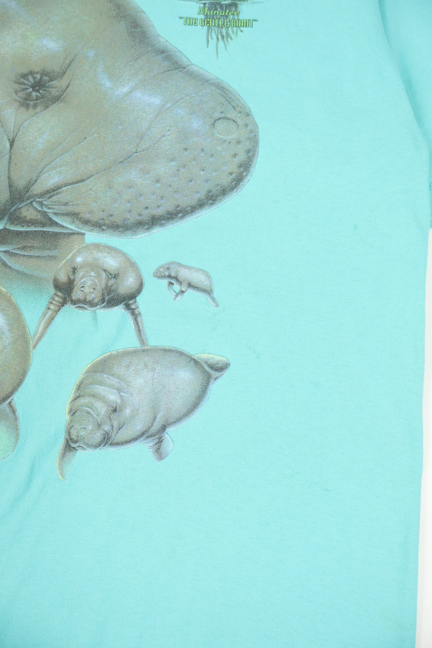 Vintage Manatee The Gentle Giant Tee Image 3