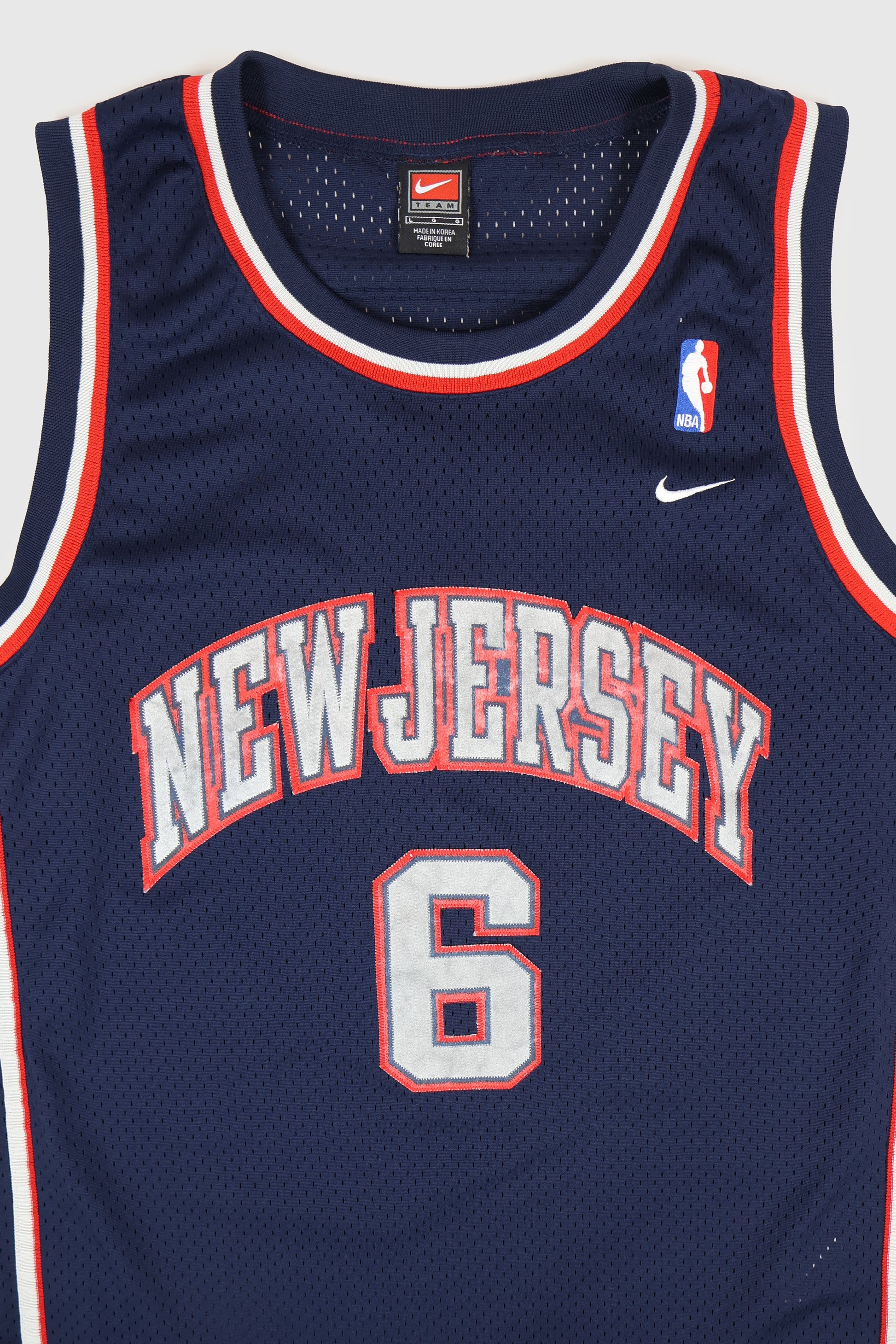 Vintage New Jersey Nets Kenyon Martin Jersey Image 2