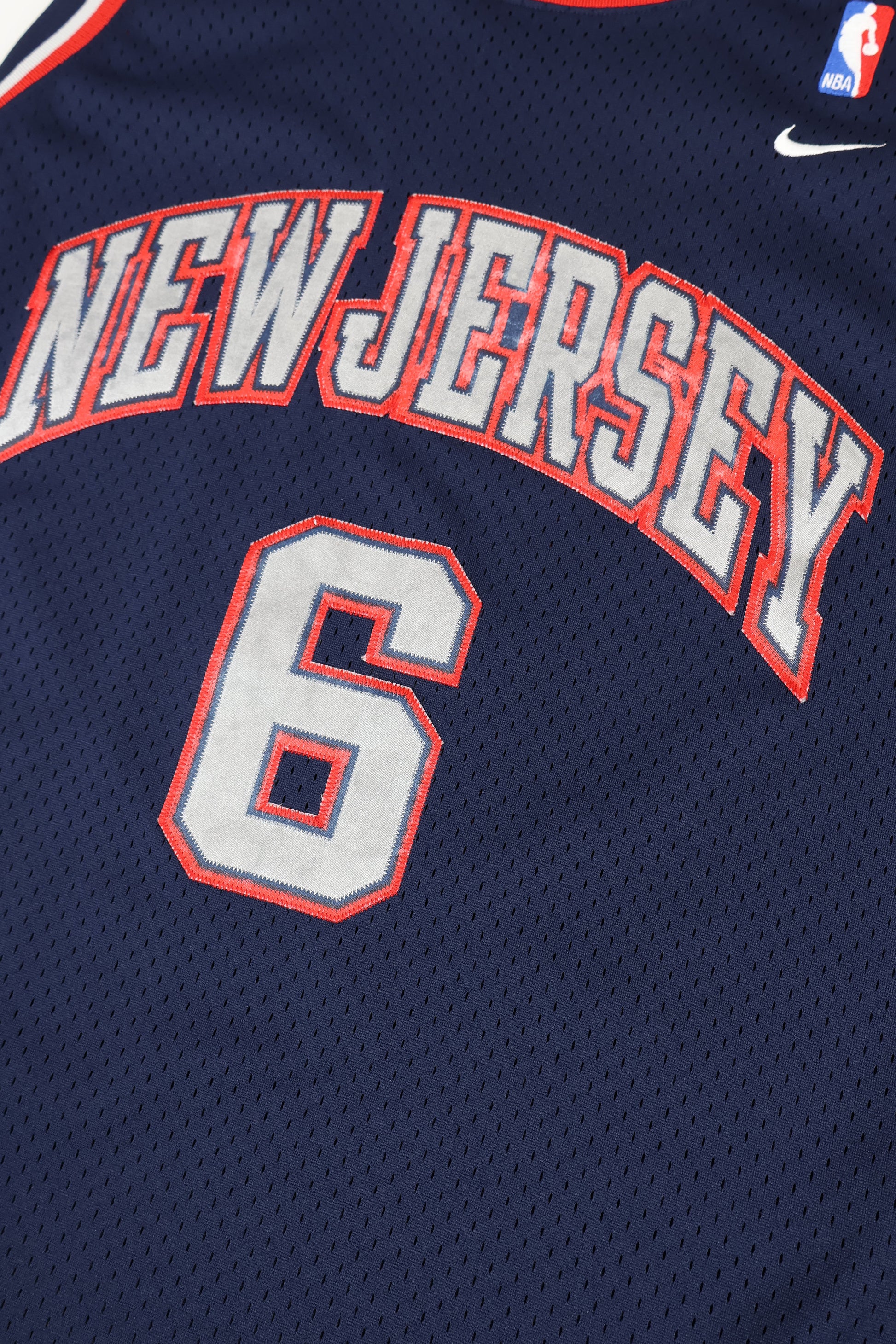 Vintage New Jersey Nets Kenyon Martin Jersey Image 4
